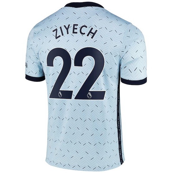 Camiseta Chelsea NO.22 Ziyech 2ª Kit 2020 2021 Azul